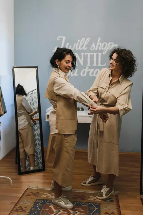 Boutique styling session